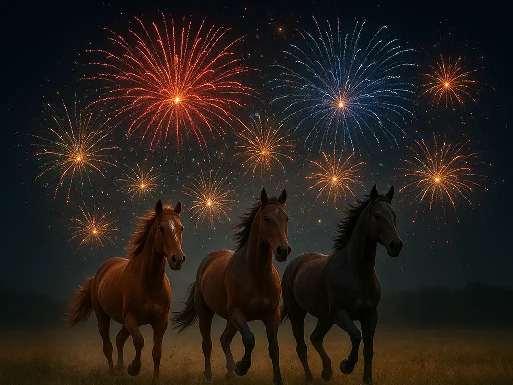 Helping Your Horses Through Firework Night
