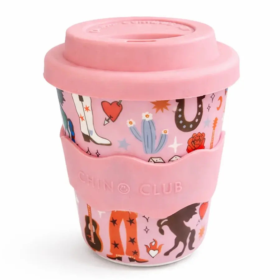 Cowgirl Chino Cup With Straw - 240ml 