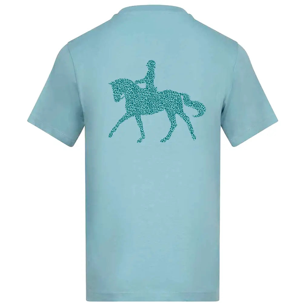 Dressage Diva Relaxed Fit Ladies T Shirt - Reverse