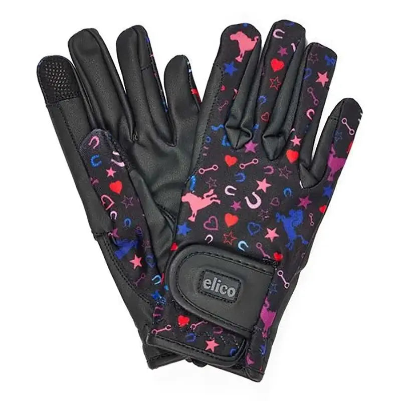 Elico Buxton Children's Horse Riding Gloves