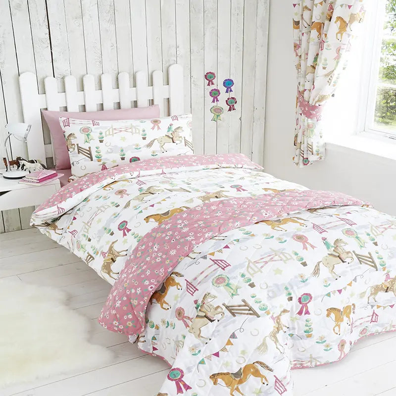 Horse Show Single Duvet Set 