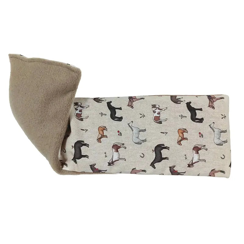 Horses and Ponies Duo Fabric Unscented Wheat Bag