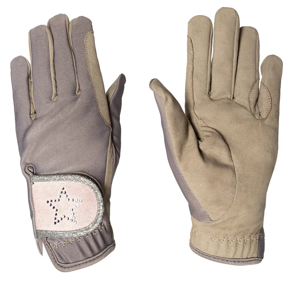 Lucky Pony Children's Riding Gloves Details