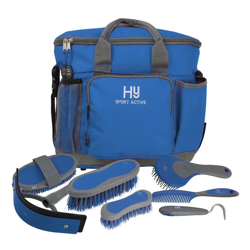 Hy Sport Active Complete Grooming Bag - Jewell Blue