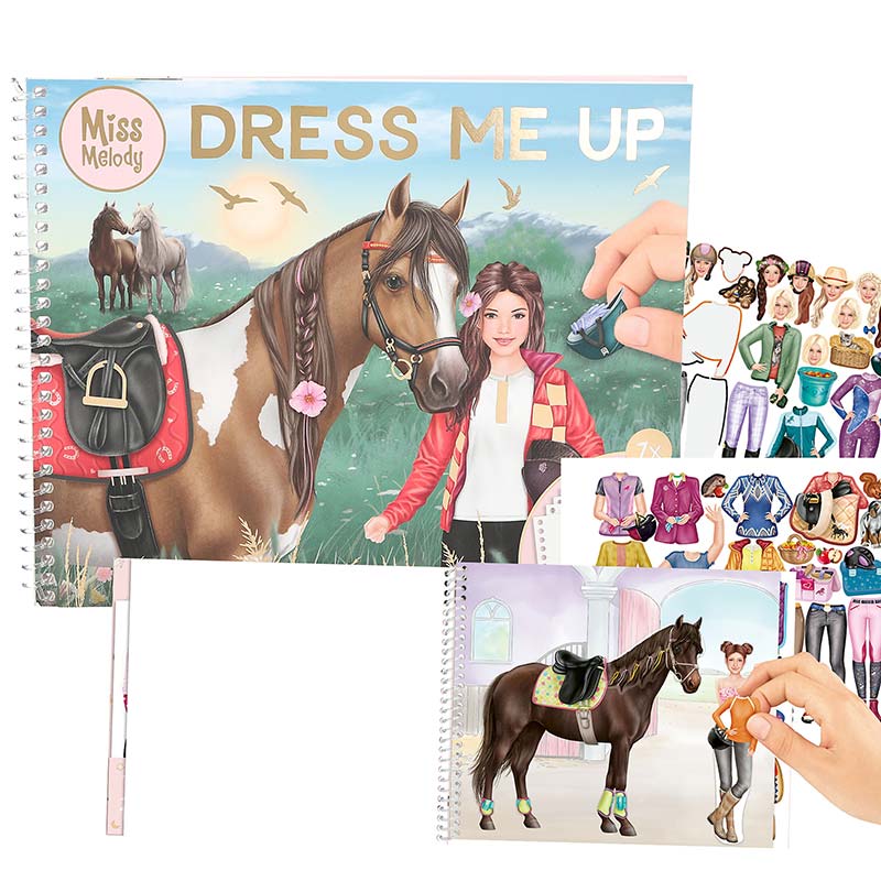 Miss Melody Dress Me Up Big Book 