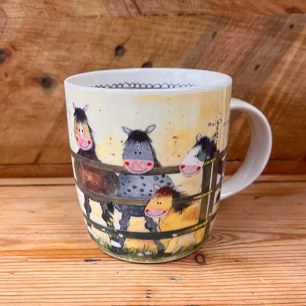 Ponies Mug - Alex Clark Art