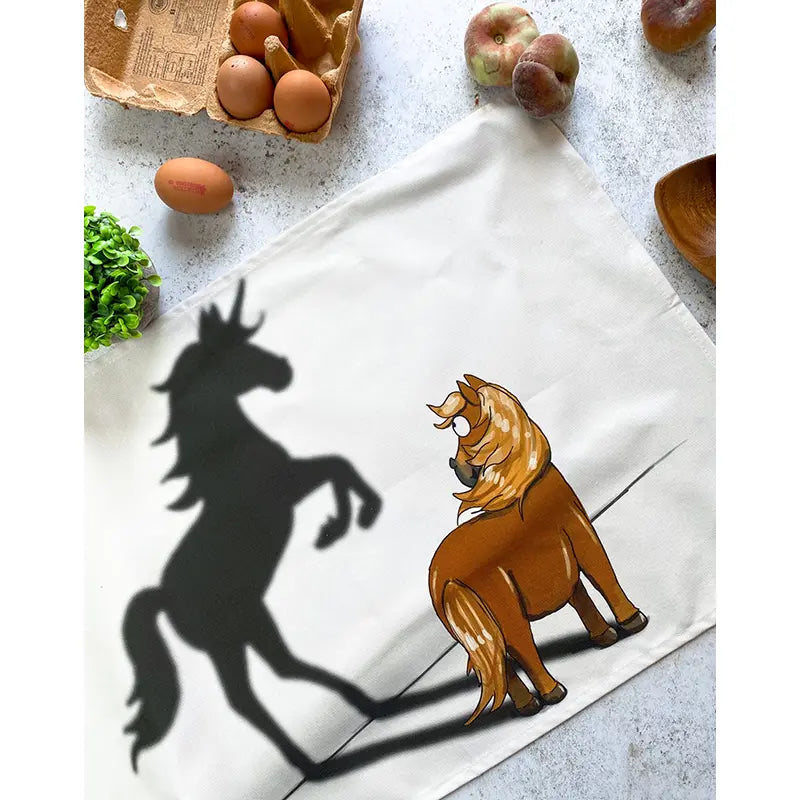 Believe in Yourself Tea Towel - Emily Cole Illustrations