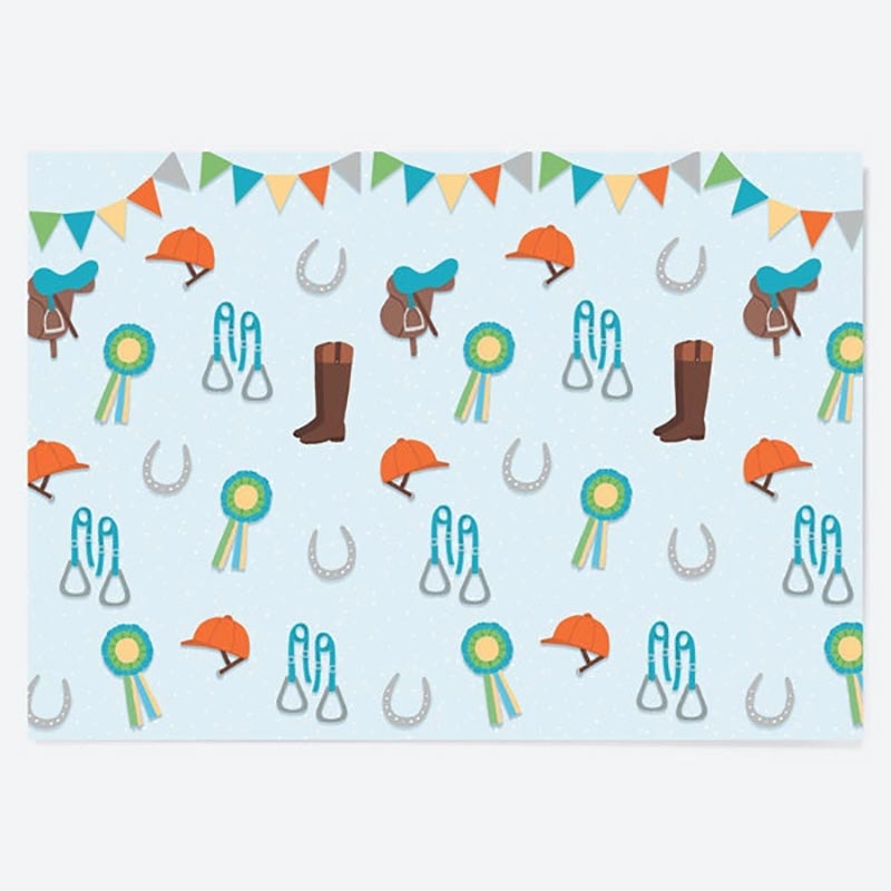 Horse Riding Design Children's Party Placemats