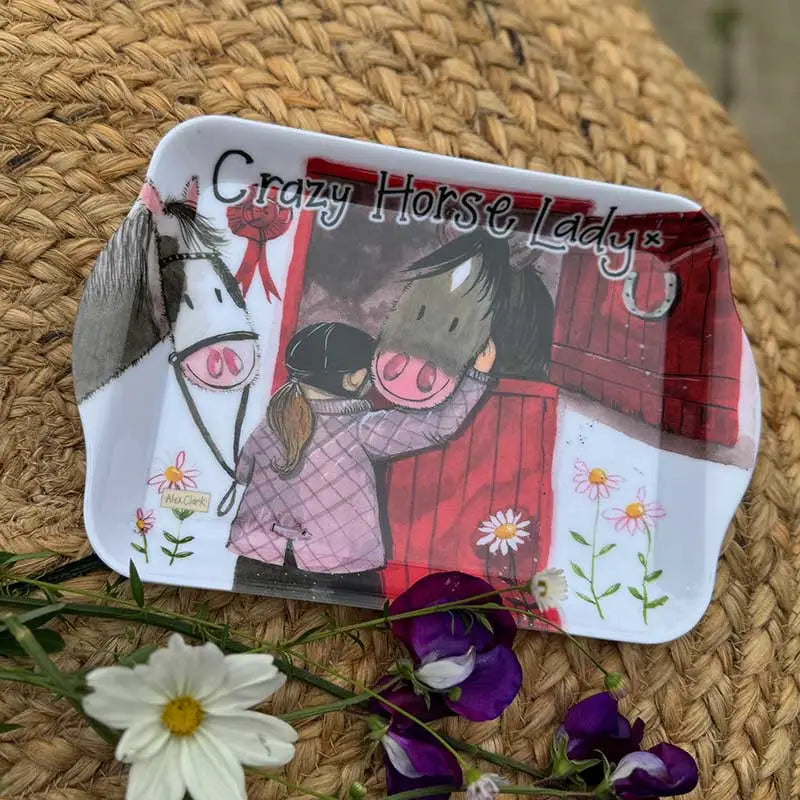 Crazy Horse Lady Tray 
