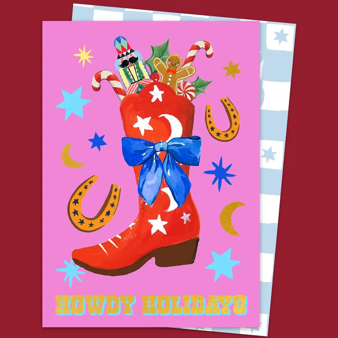 Howdy Holidays Card - Eleanor Bowmer