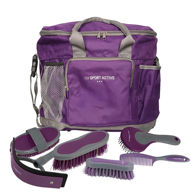 Hy Sport Active Complete Grooming Bag - Royal Violet