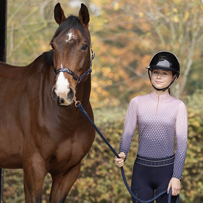 Hy Equestrian Elevate Allure Ombre Children’s Base Layer