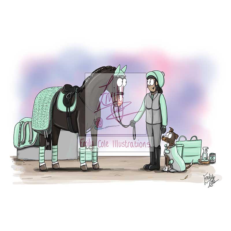 Matchy Matchy Greetings Card - Emily Cole Illustrations