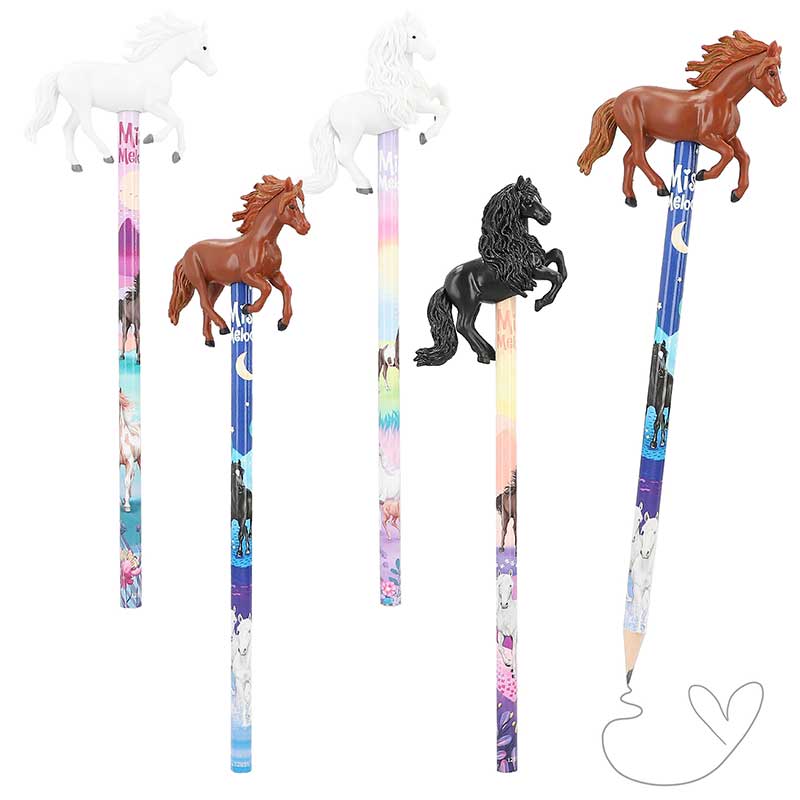 Miss Melody Pencil with Topper Designs 