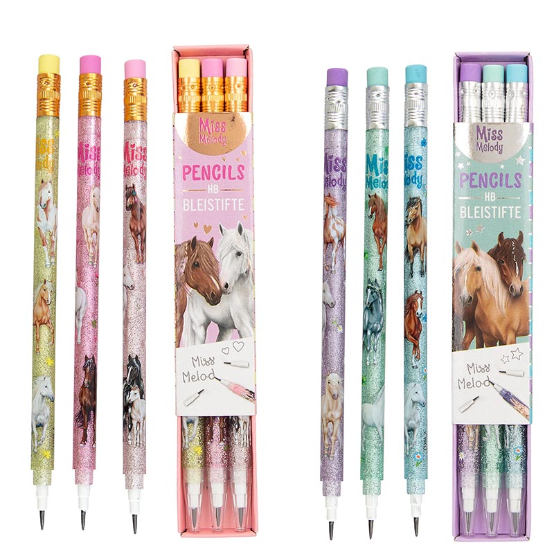 Miss Melody Push Pencils 