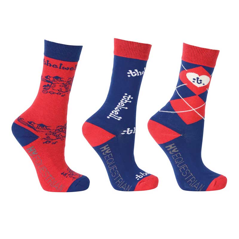 Hy Equestrian Thelwell Children's Socks