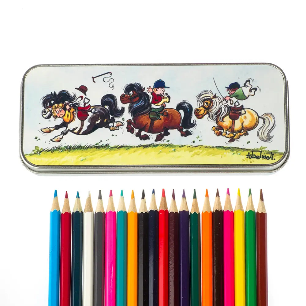 Thelwell Colouring Pencils Tin
