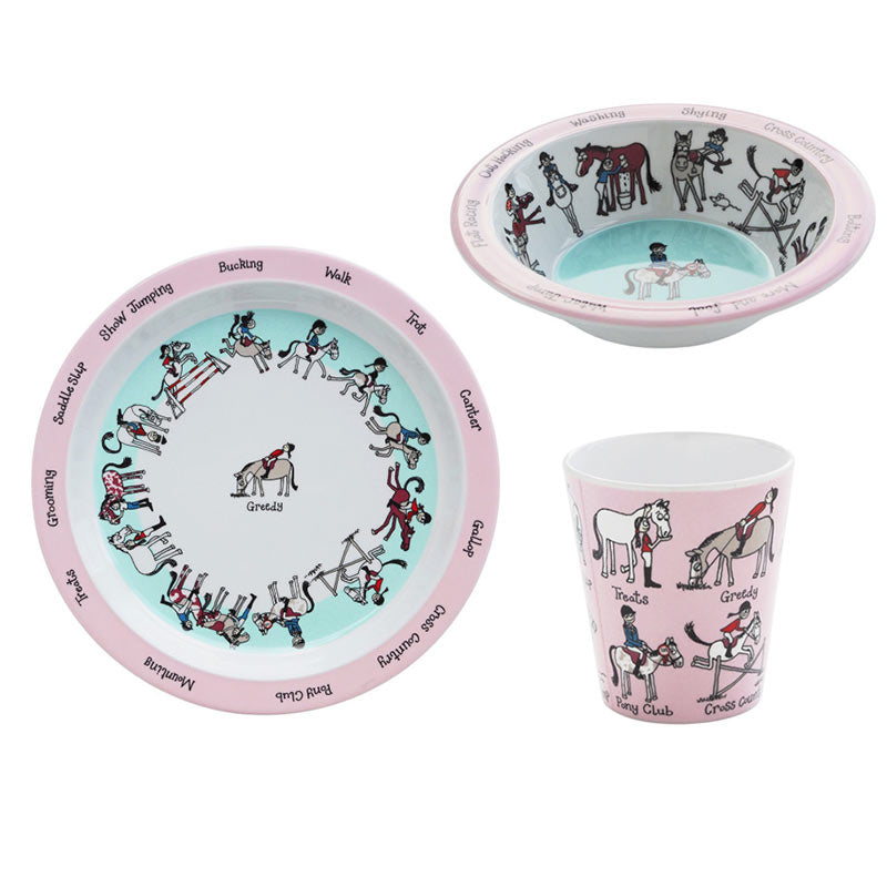 Pony Lovers Meal Time Set