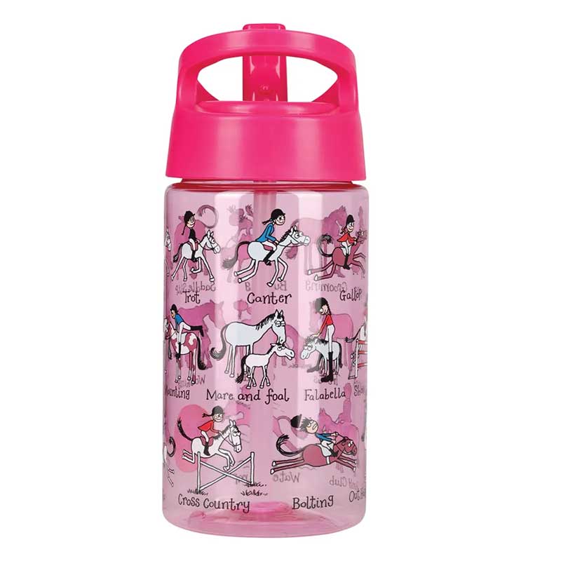 Tyrrell Katz Ponies Water Bottle Design 
