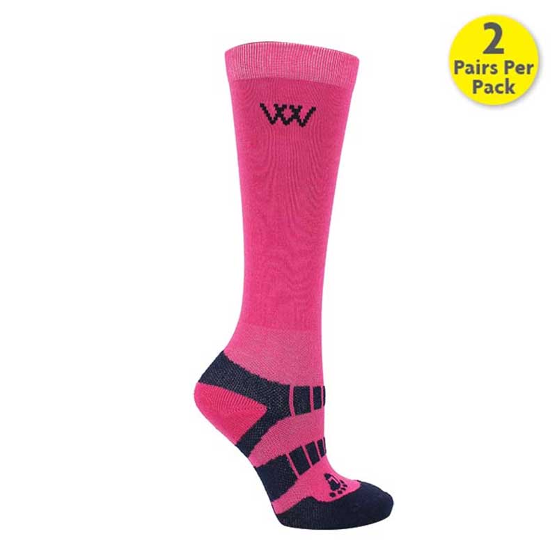 Woof Wear Young Rider Pro Socks – Pink