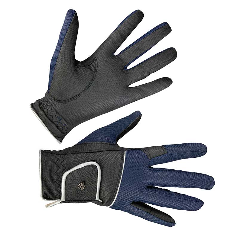 Woof Wear Ladies Vision Riding Gloves – Navy / Black