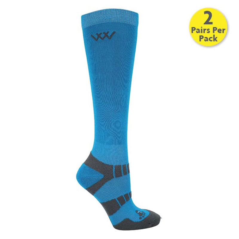 Woof Wear Young Rider Pro Socks – Turquoise