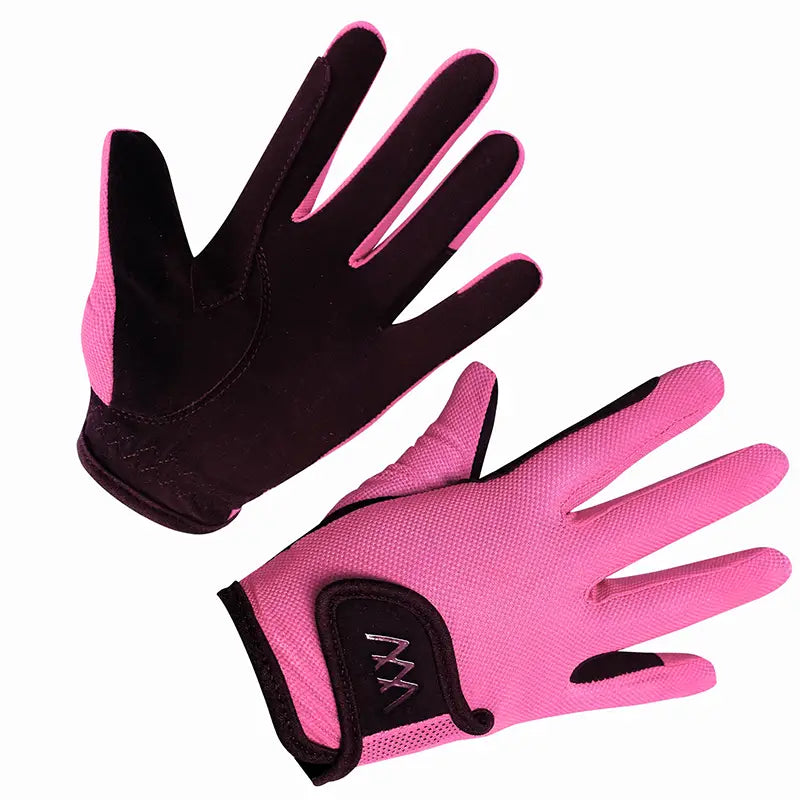 Woof Wear Young Rider Pro Gloves - Bubblegum
